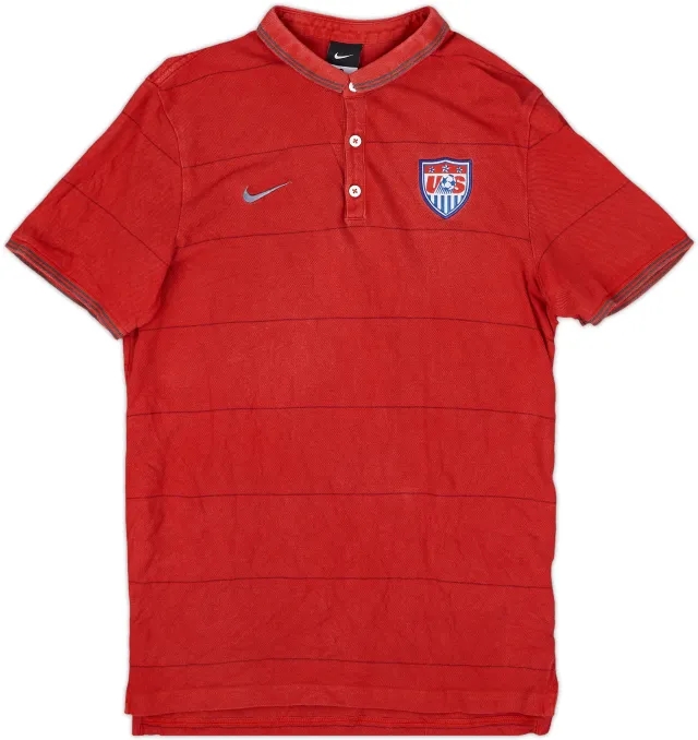 2014-15 USA Nike Polo Shirt - 6/10 - (M)