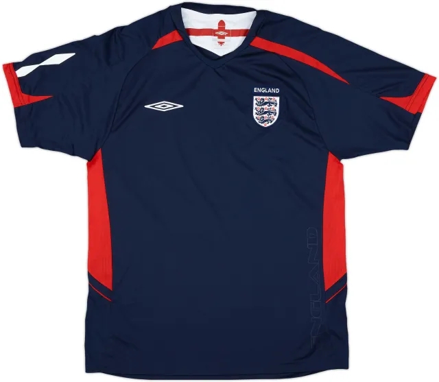 2005-06 England Umbro Training Shirt - 7/10 - (M)
