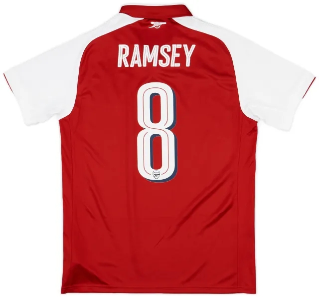 2017-18 Arsenal Home Shirt Ramsey #8 (S)