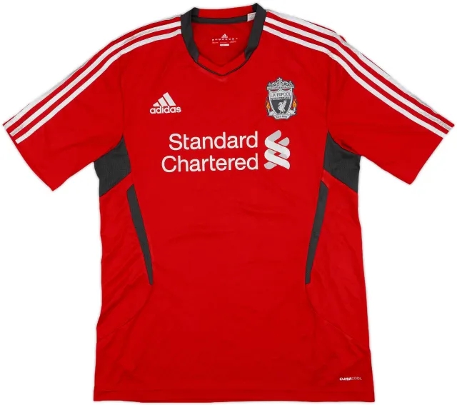 2011-12 Liverpool adidas Training Shirt - 10/10 - (L)
