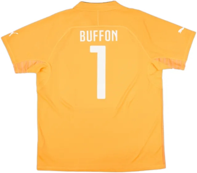 2014-15 Italy Player Issue GK S/S Shirt Buffon #1 (XXL)