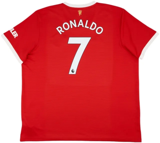 2021-22 Manchester United Home Shirt Ronaldo #7 - 9/10 - (3XL)