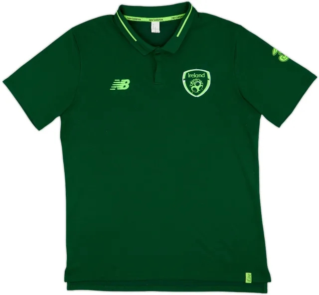 2018-19 Ireland New Balance Polo Shirt - 8/10 - (L)