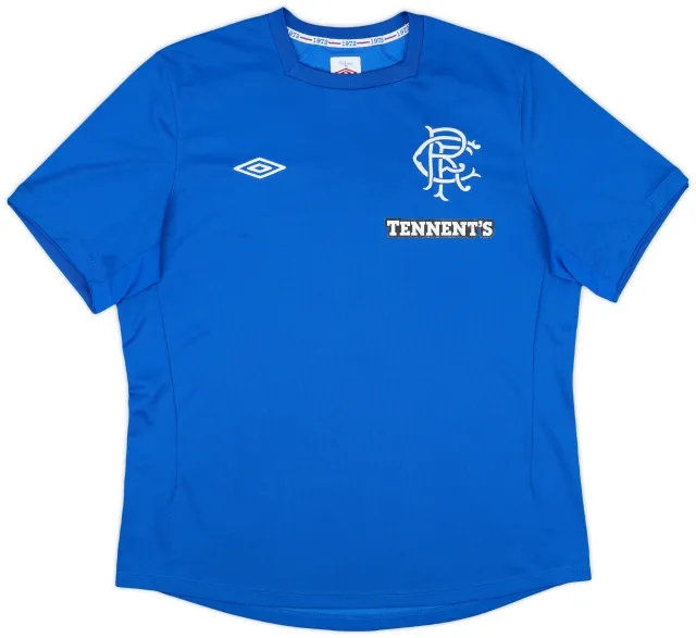 2012-13 Rangers Home Shirt - 8/10 - (XL)