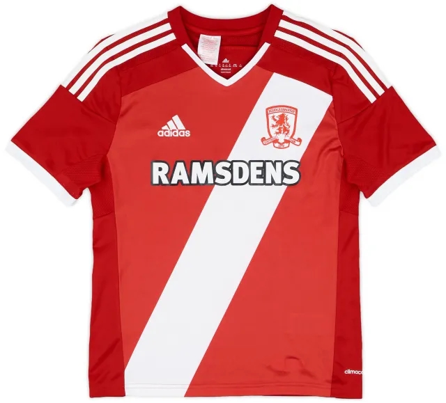 2014-15 Middlesbrough Home Shirt - 8/10 - (XL.Boys)