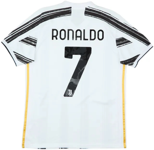 2020-21 Juventus Home Shirt Ronaldo #7 - 8/10 - (M)
