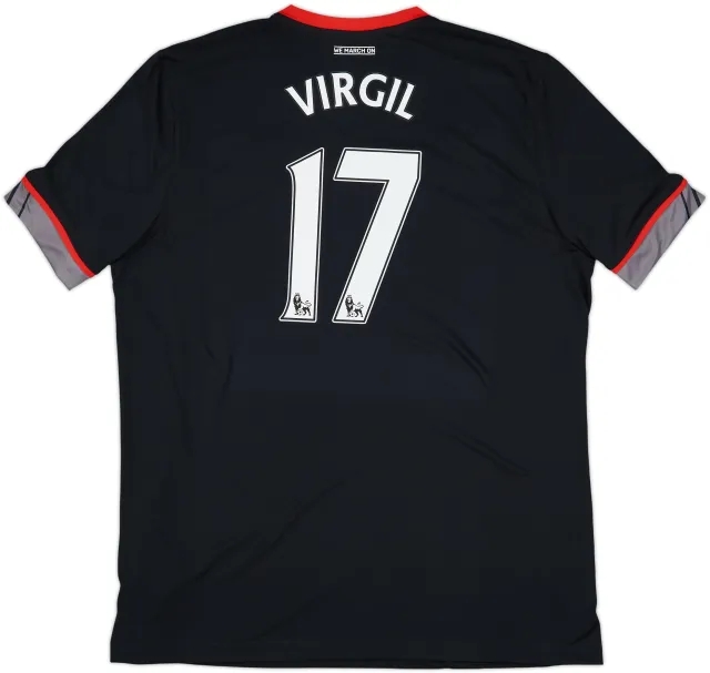 2016-17 Southampton Away Shirt Virgil #17 (3XL)
