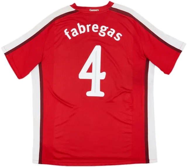 2008-10 Arsenal Home Shirt Fabregas #4 - 4/10 - (XL)