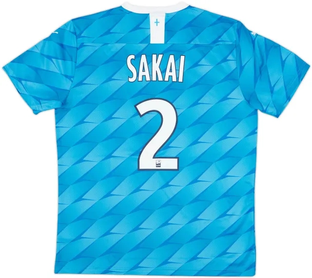2019-20 Olympique Marseille Away Shirt Sakai #2 (L)