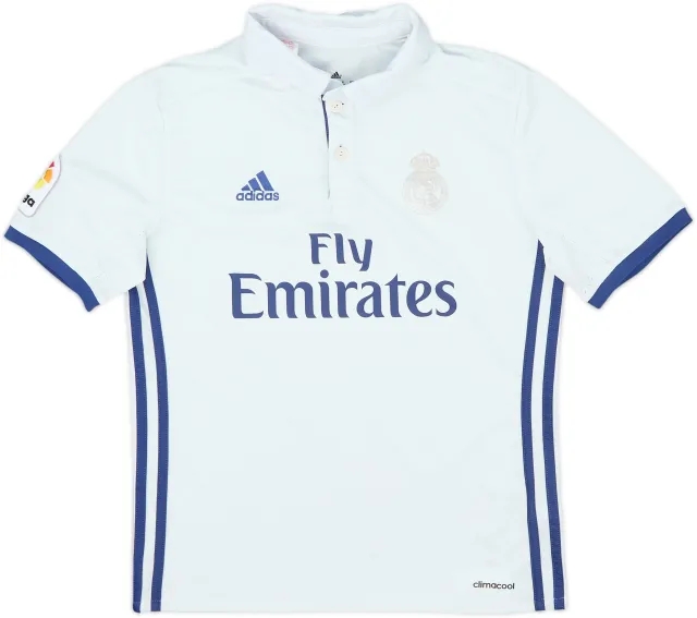 2016-17 Real Madrid Home Shirt - 3/10 - (M.Boys)