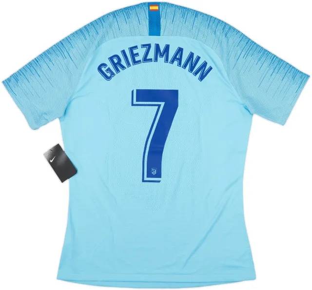 2018-19 Atletico Madrid Player Issue Away Shirt Griezmann #7 (L)