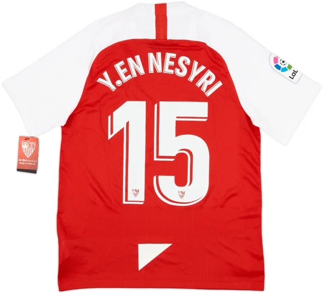 2019-20 Sevilla Away Shirt Y. En Nesyri #15 (L)
