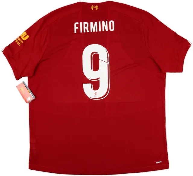 2019-20 Liverpool Home Shirt Firmino #9 (XXL)