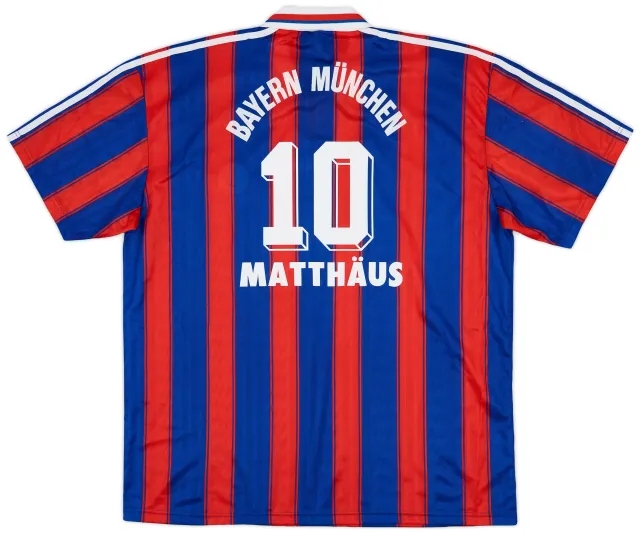 1995-97 Bayern Munich Home Shirt Matthaus #10 (XXL)