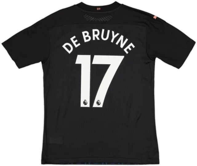 2020-21 Manchester City Player Issue Away Shirt De Bruyne #17 (M)