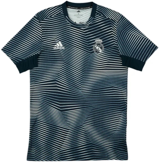 2018-19 Real Madrid adidas Training Shirt - 10/10 - (S)