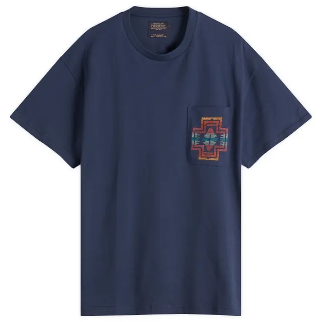 Pendleton Men's Harding Star T-Shirt Navy/Harding