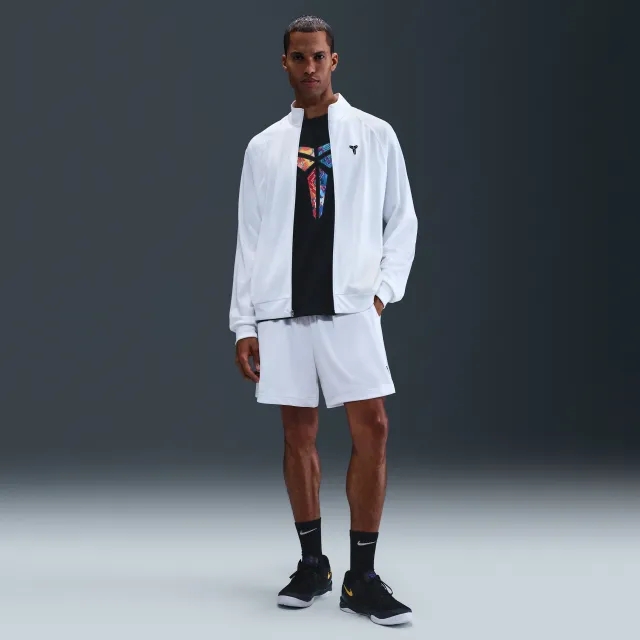 Nike Kobe Dri-FIT 15cm (approx.) Basketball Shorts - White - Recycled Polyester