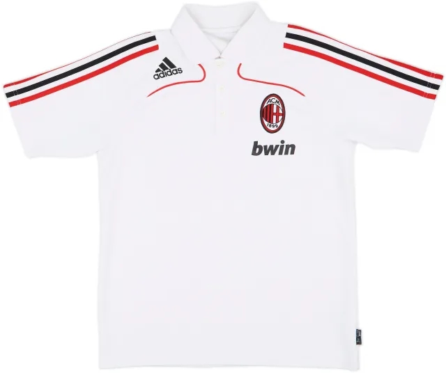 2008-09 AC Milan adidas Polo Shirt - 6/10 - (S)
