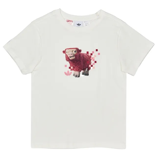 Adidas Minecraft Gfx Unisex T-Shirts - White