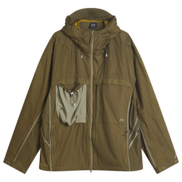 Oakley Men's Latitude Flight Windbreaker Army Green