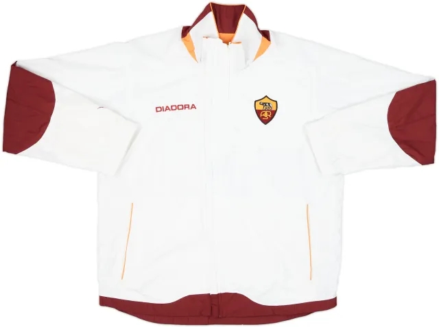 2004-05 Roma Diadora Track Jacket - 8/10 - (L)
