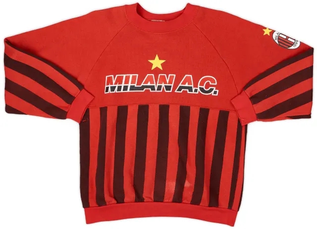 1990-91 AC Milan Le Felpe Dei Grandi Sweat Top - 4/10 - (S)