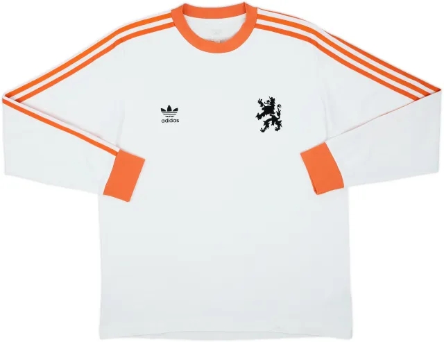 2004 Netherlands adidas Originals Retro Style '1978' L/S Shirt - 9/10 - (L)