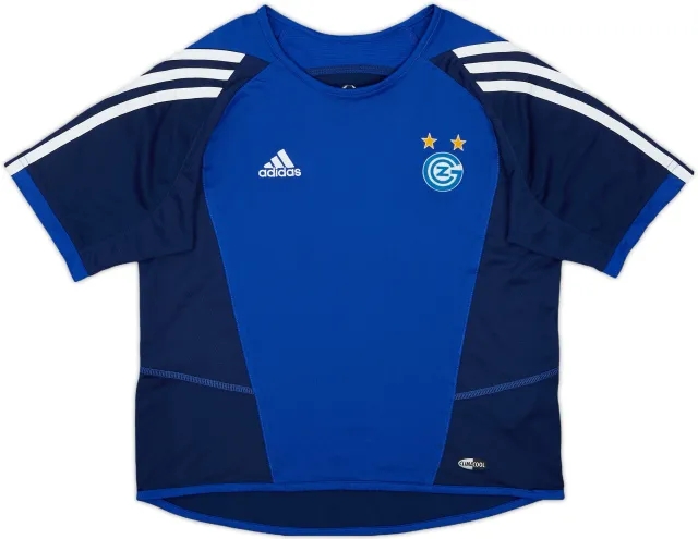 2005-06 Grasshoppers adidas Training Shirt - 10/10 - (M.Boys)