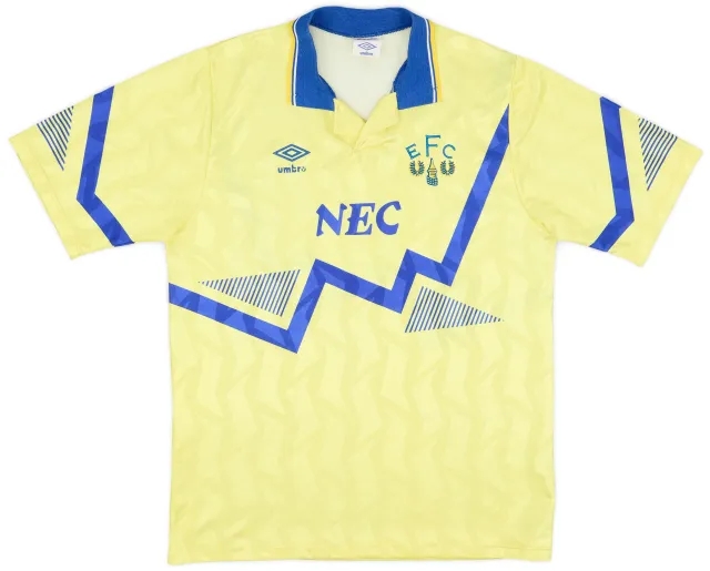 1990-92 Everton Away Shirt - 5/10 - (L)