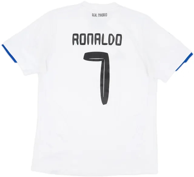 2010-11 Real Madrid Home Shirt Ronaldo #7 - 4/10 - (S)