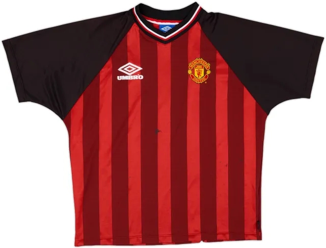 1998-99 Manchester United Umbro Training Shirt - 3/10 - (L)