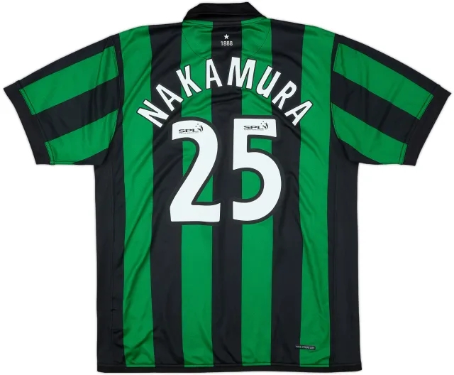 2006-08 Celtic Away Shirt Nakamura #25 - 7/10 - (L)
