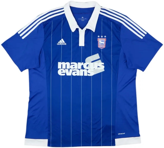 2015-16 Ipswich Home Shirt - 8/10 - (XXL)