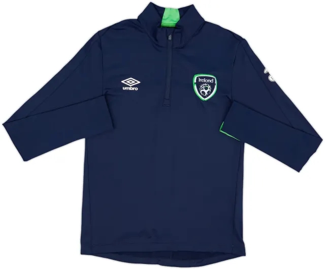 2016-18 Ireland Umbro 1/4 Drill Top - 6/10 - (S)