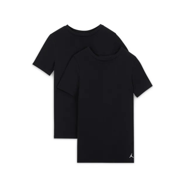 Nike Jordan Older Kids' Flight Base T-Shirts (2-Pack) - Black