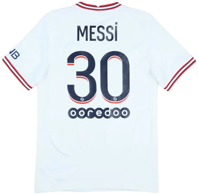 2021-22 Paris Saint-Germain Fourth Shirt Messi #30 - 7/10 - (S)