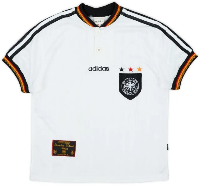 1996-98 Germany Home Shirt - 8/10 - (L.Boys)