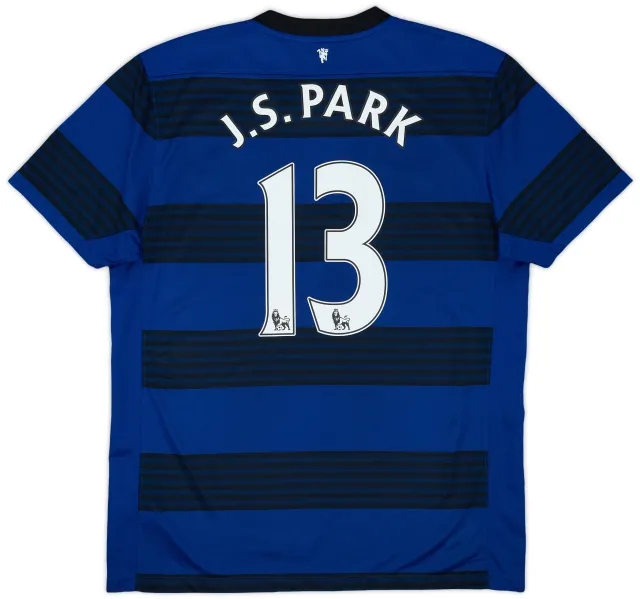 2011-13 Manchester United Away Shirt J.S. Park #13 - 7/10 - (L)