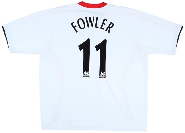 2005-06 Liverpool Away Shirt Fowler #11 - 6/10 - (XXL)