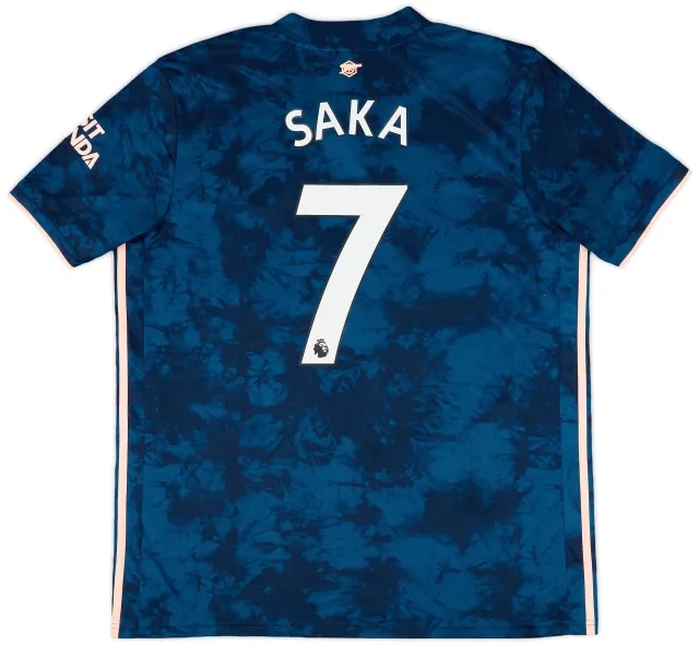 2020-21 Arsenal Third Shirt Saka #7 - 10/10 - (XL)