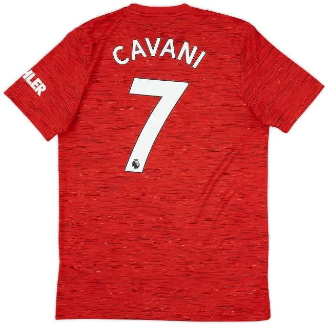 2020-21 Manchester United Home Shirt Cavani #7 - 8/10 - (M)