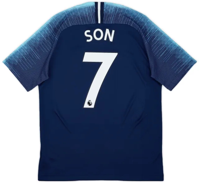 2018-19 Tottenham Away Shirt Son #7 - 9/10 - (M)