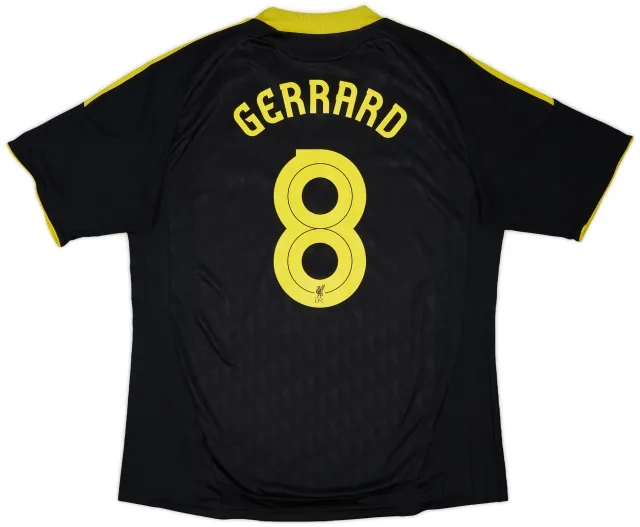 2010-11 Liverpool Third Shirt Gerrard #8 - 6/10 - (XL)