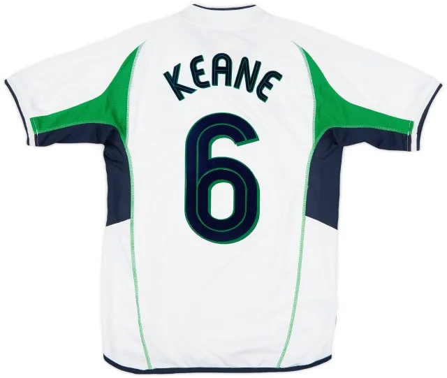 2002-03 Ireland Away Shirt Keane #6 - 8/10 - (S)
