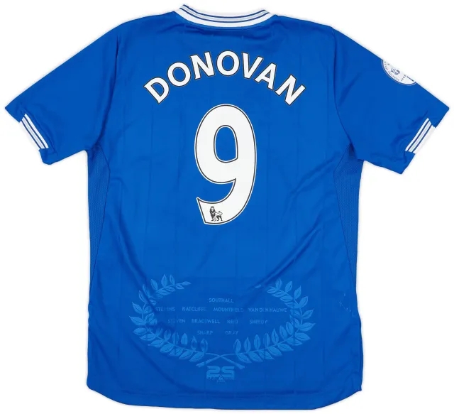 2009-10 Everton Home Shirt Donovan #9 - 9/10 - (M)