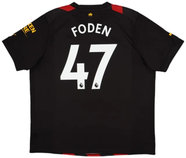 2022-23 Manchester City Away Shirt Foden #47 - 10/10 - (XXL)