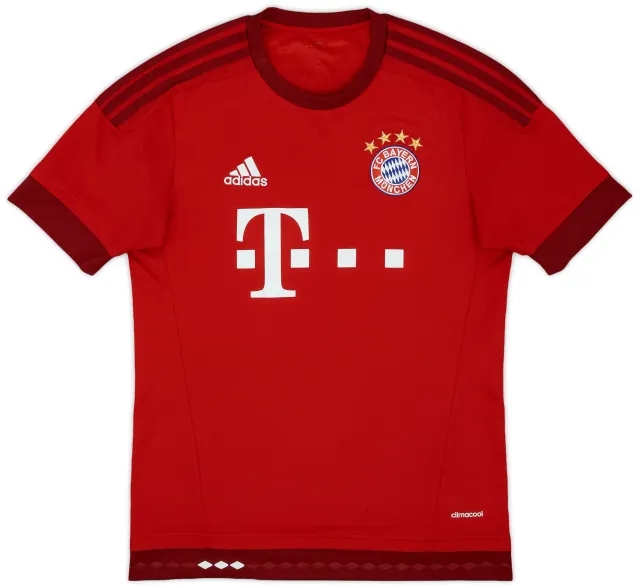 2015-16 Bayern Munich Home Shirt - 8/10 - (S)