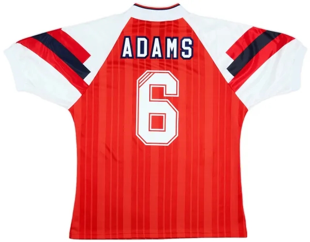 1992-94 Arsenal Home Shirt Adams #6 - 10/10 - (L)