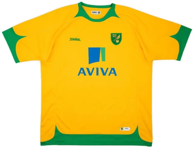 2008-10 Norwich Home Shirt - 8/10 - (XL)